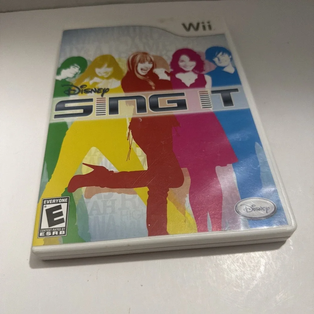 Disney Sing It Nintendo Wii Game RVL P RUIE Karaoke Music High School Musical